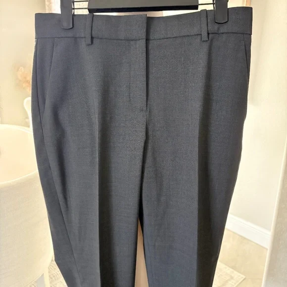 NWT Theory Treeca Charcoal Pants - Picture 1 of 5